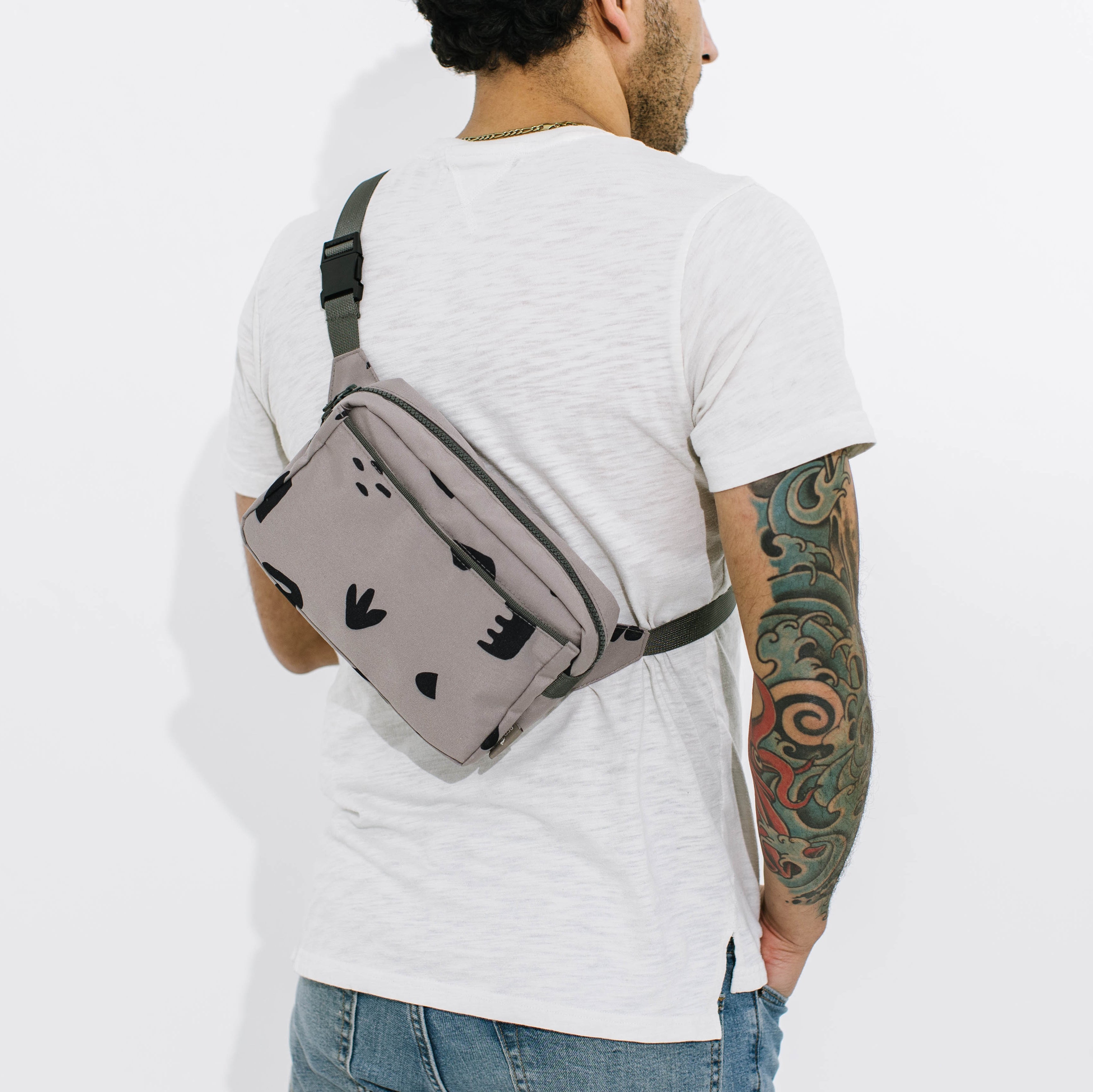 Joey Belt Bag - Truffle Doodle