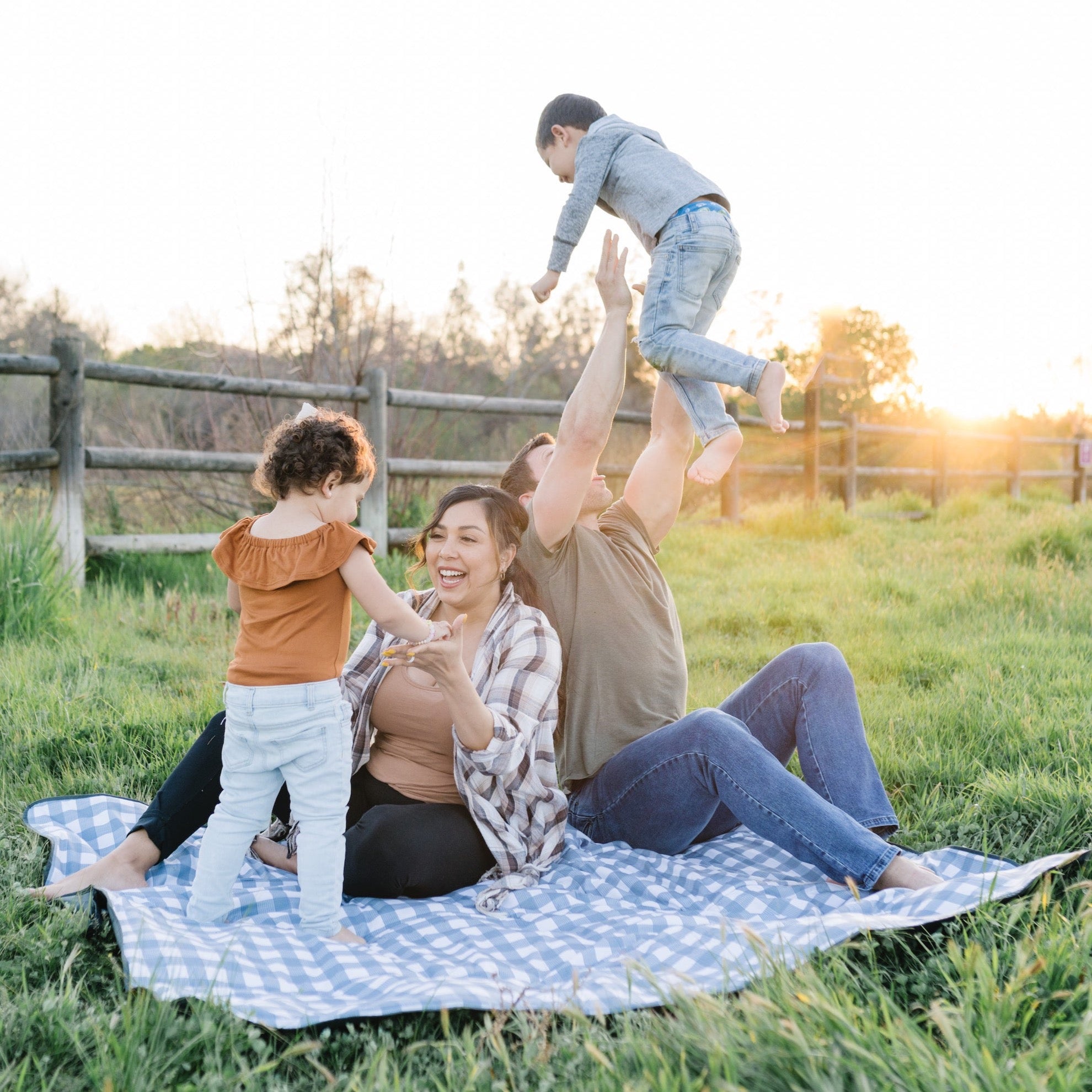 Adventure Blanket - Picnic Blue