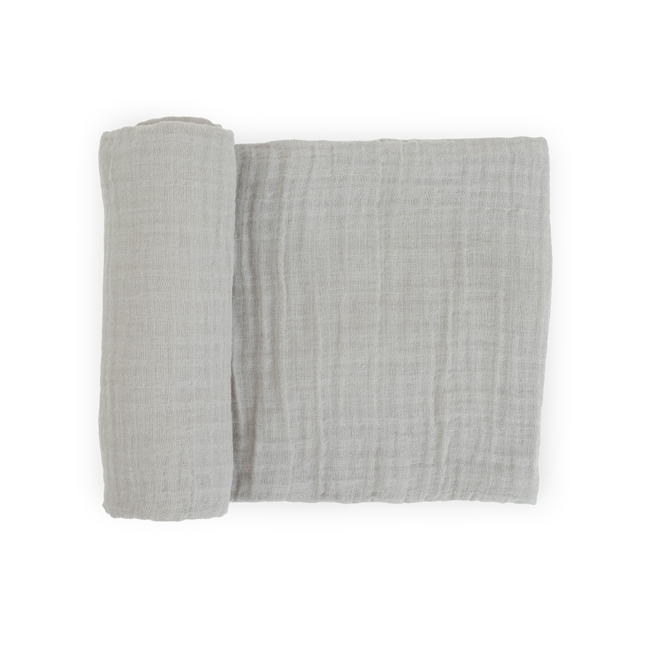 Organic Cotton Muslin Swaddle Blanket - Oatmeal