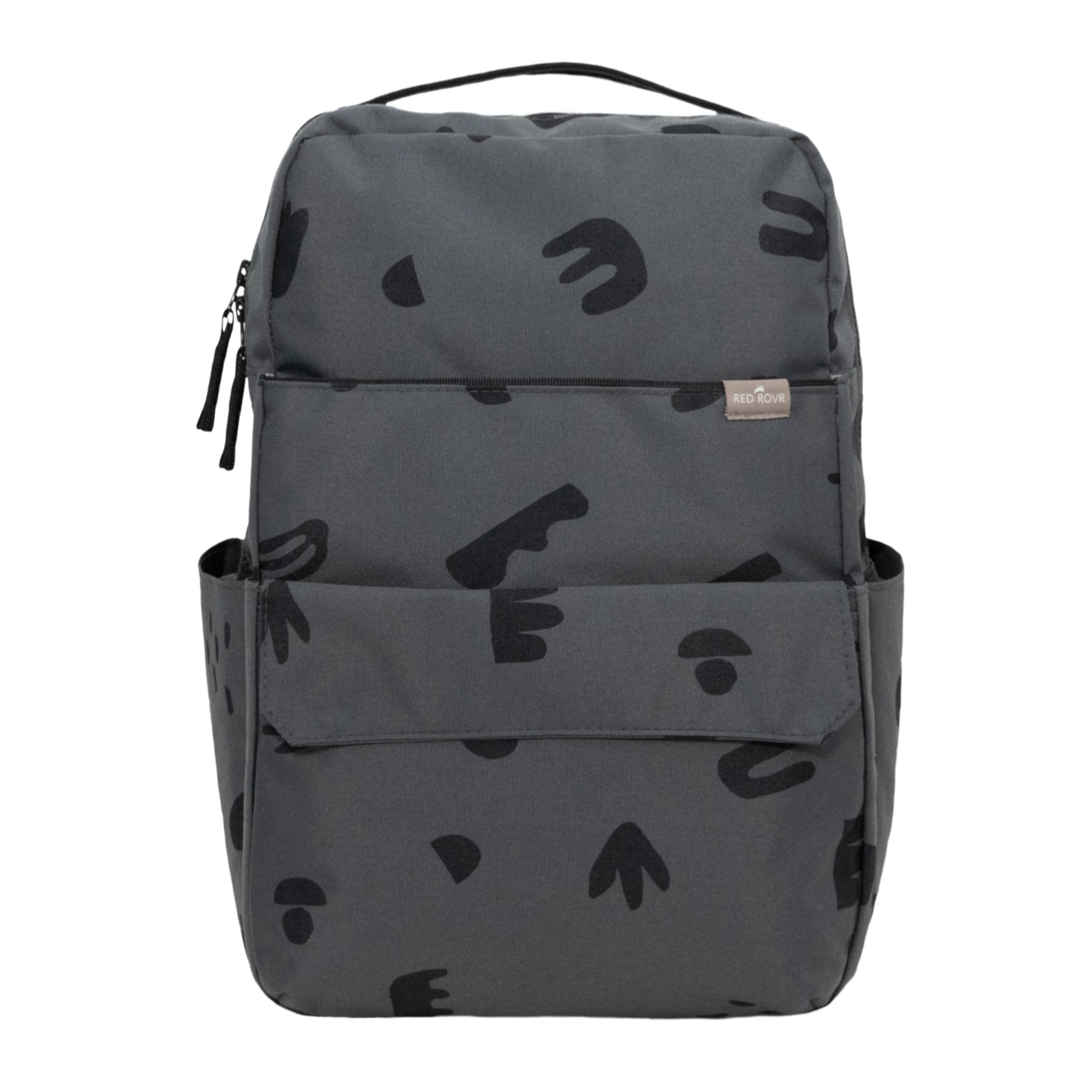 Roo Backpack - Charcoal Doodle