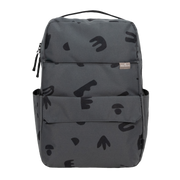 Roo Backpack - Charcoal Doodle