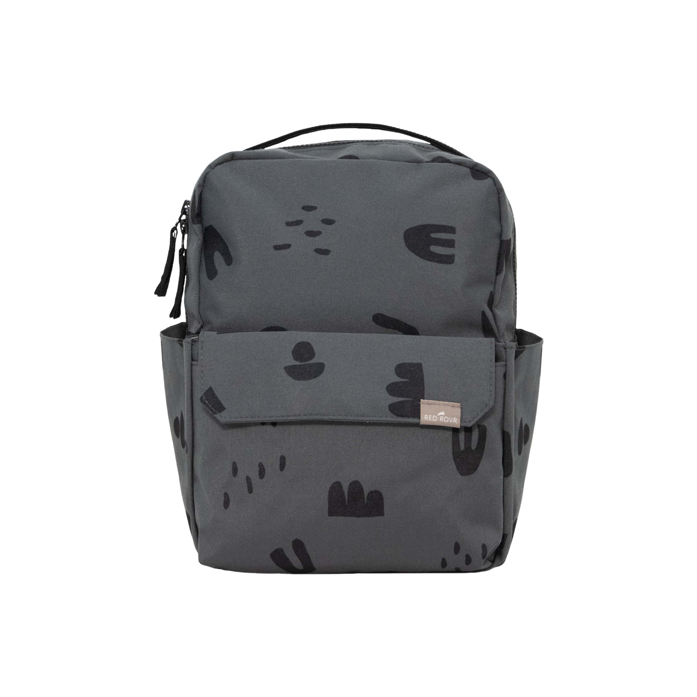 Mini Roo Backpack - Charcoal Doodle