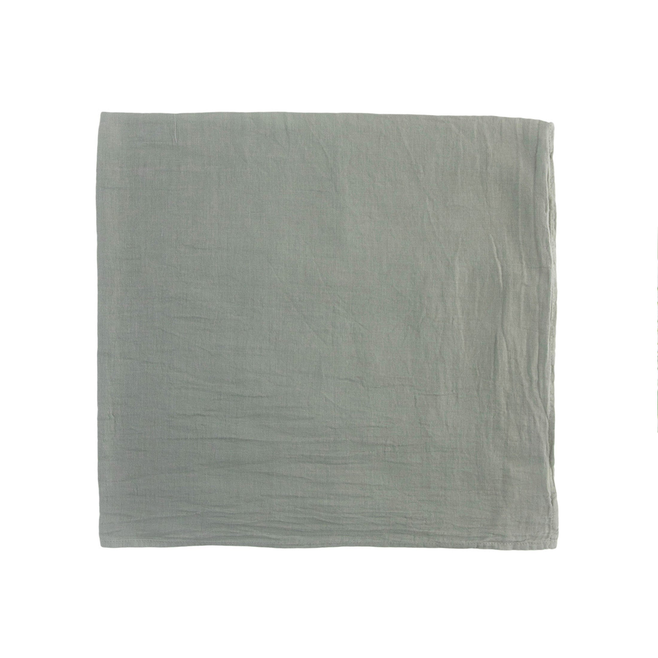 Organic Cotton Muslin Swaddle Blanket 2 Pack - Jungle Leaf Set