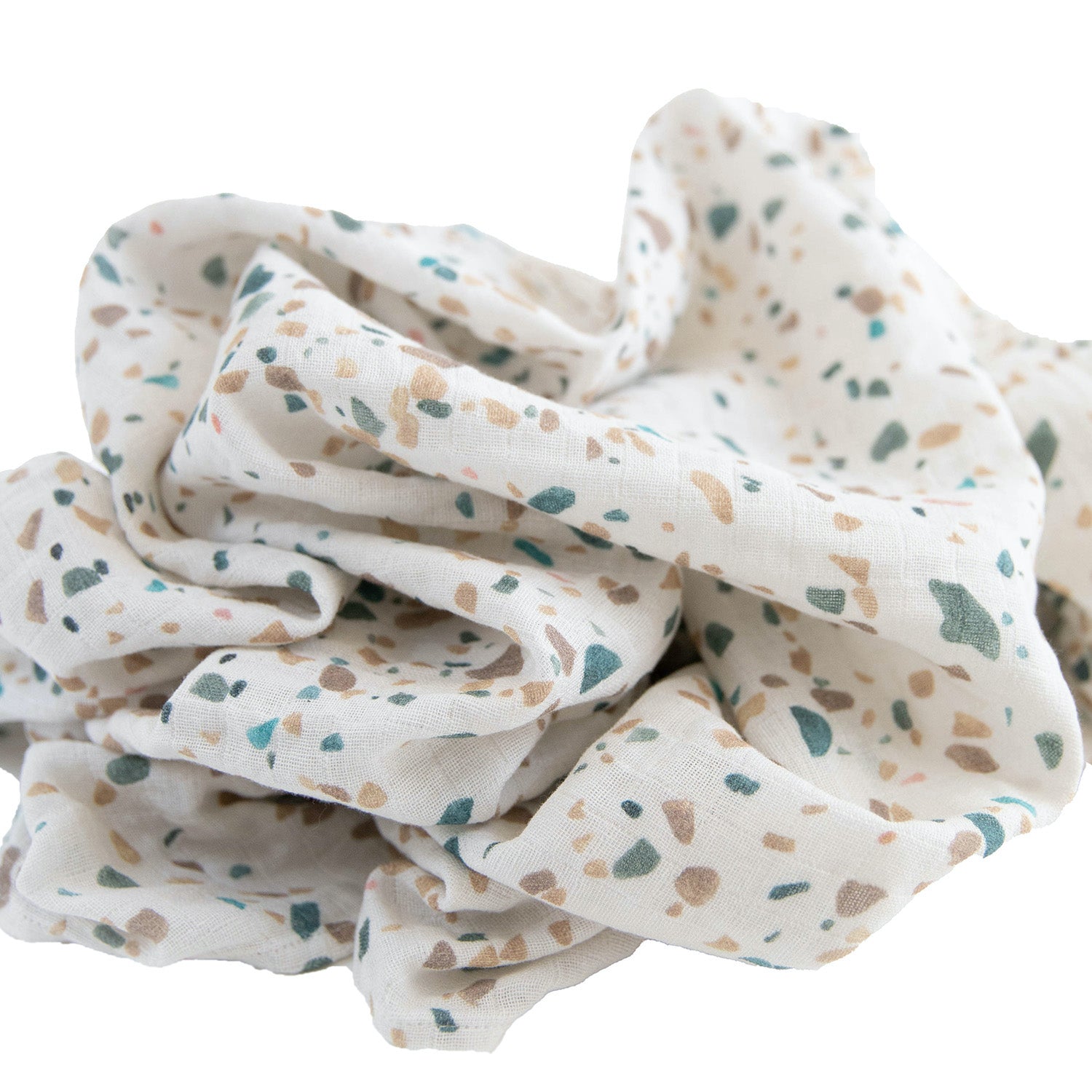 Organic Cotton Muslin Swaddle Blanket 2 Pack - Dino Days Set
