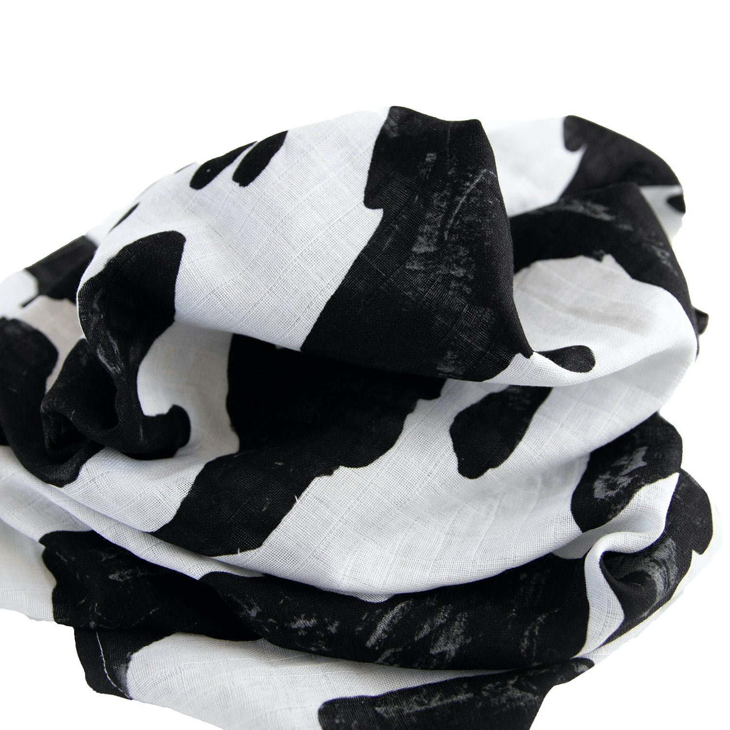 Organic Cotton Muslin Swaddle Blanket 2 Pack - Howdy Horse Set