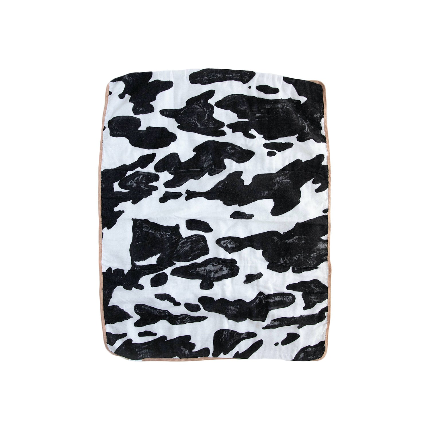 Organic Cotton Muslin Baby Quilt - Howdy Horse