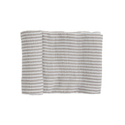 Swaddle Blanket - Oatmeal Stripe