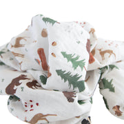 Organic Cotton Muslin Swaddle Blanket - Bear Buddies