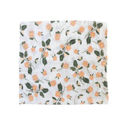 Organic Cotton Muslin Swaddle Blanket 2 Pack - Blushing Bloom Set