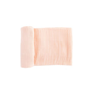 Organic Cotton Muslin Swaddle Blanket - Blush Pink