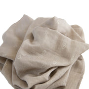 Organic Cotton Muslin Swaddle Blanket - Taupe Stone