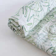 Swaddle Blanket - Jungle Leaf
