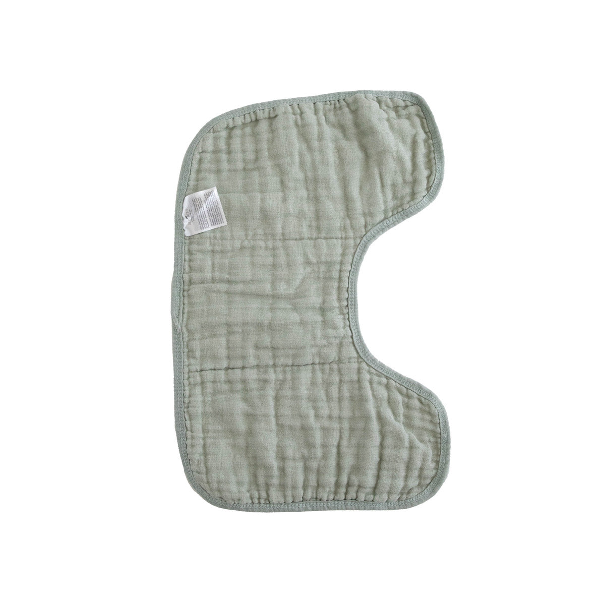 Organic Cotton Muslin Burp Cloth 2 Pack - Jungle Leaf