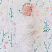 Swaddle Blanket - Pink Stripe